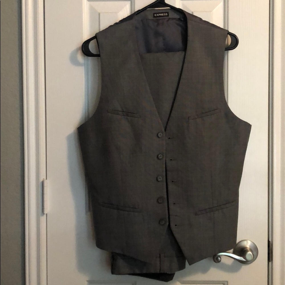 Express men’s 2 piece suit
